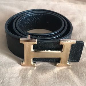 Hermès Golden H belt